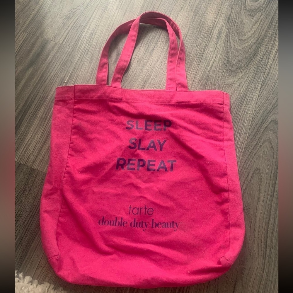 Tarte limited edition reusable tote bag